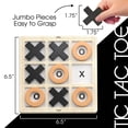 thumbnail image 2 of Juego Tic Tac Toe de madera para mantener ocupado las actividades de demencia, 2 of 7