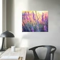 thumbnail image 3 of COMIO Growing and Blooming Lavender Floral Canvas Art print, 3 of 4