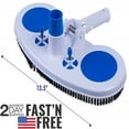 thumbnail image 2 of 13'' Vacuum Head Above Ground Swimming Brush Cleaners, 2 of 6