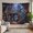 D, variant on XaaKee Bedroom Tapestry Canopy Suspended Library High-Quality Polyester Large Tapestry 60x40Inch