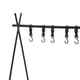 thumbnail image 4 of Frame+Net Bag Camping Rack Folding Camping Tripod Travel Sundries Hanger 61x100x105cm, 4 of 5