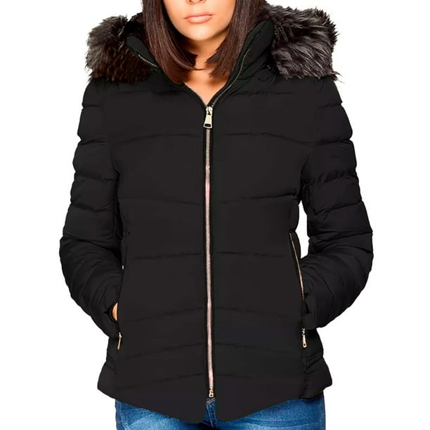 Chamarra Para Mujer Shendy Vendy Con Gorro Desmontable