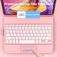 thumbnail image 4 of Funda con teclado HOTLIFE para iPad de 11ª y 10ª generación de 10,9 pulgadas, 4 of 7