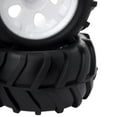 thumbnail image 3 of 4Pcs/Set 85mm Rubber Tire Tyres for 1/10 HSP HPI ZD Racing WPL Wltoys RC Car, 3 of 7