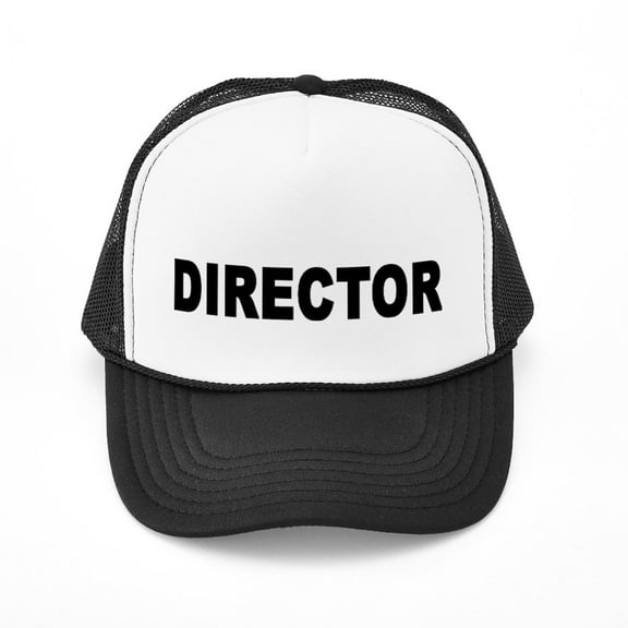CafePress - DIRECTOR - Adjustable Unisex Printed Trucker Hat with Mesh Back