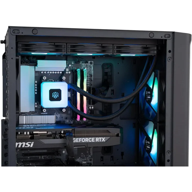 ABS Kaze II Ruby Gaming PC - Windows 11 - AMD Ryzen 7 9800X3D