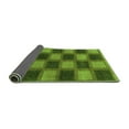 thumbnail image 2 of Ahgly Company Indoor Rectangle Checkered Green Modern Area Rugs, 3' x 5', 2 of 4