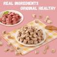 thumbnail image 3 of (3 pack) PAWMATE Freeze Dried Duck Treats for Dogs & Cats, Healthy Single Ingredient, High Protein Snacks for Training, 10.23oz, 3 of 11