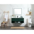 thumbnail image 6 of 48 inch single bathroom vanity in green, 6 of 8