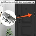 YiaNXan Self Closing Door Hinge Mute 4 Inch Heavy Duty Hinges
