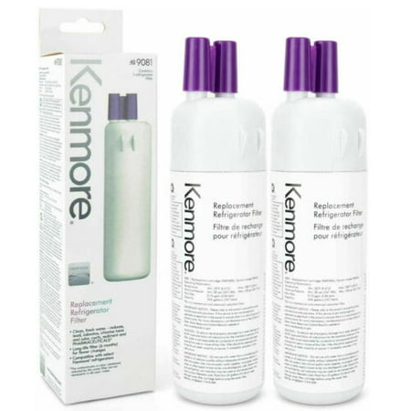 

2 Pack Kenmore 9081 469081 46-9930 Refrigerator Water Filter Sealed Replacement White New