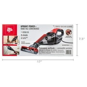 Dirt Devil Scorpion Plus, Corded Handheld Vacuum Cleaner, Pet Friendly, for Multi-Surfaces, Powerful Suction, Built-in Crevice Tool, SD30025B, Red