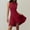White, variant on Women's A-Line Boat Neck Flowy Mini Dress High Low Irregular Hem Dress Summer 2025 Going Out Party Club Dresses