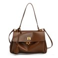 thumbnail image 1 of Bolso de gran capacidad para mujer, versátil, nuevo bolso bandolera informal de hombro bajo el brazo 2025, platino popular este año., 1 of 5