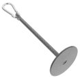 thumbnail image 1 of HEATSHAKING 1Pcs Barbell Rack Weight Plate Loader Black Steel for Fitness Equipment Accessory, 1 of 8