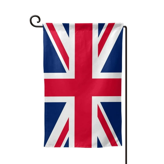 Garden Flag Union-Jack Flag Double Sided Small Yard Holiday Garden Flag for Outside Decor 12.5x18 Inch Square