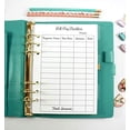 thumbnail image 3 of Monthly Bill Pay Checklist Inserts, Budget Planner for A5 Planners, 3 of 8