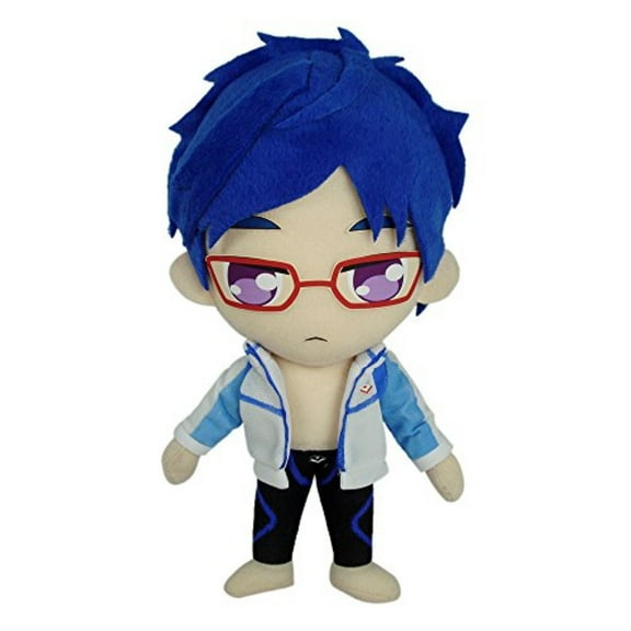 Rei Ryugazaki Swim Outfit - Free! 9" Plush (Great Eastern) 52672