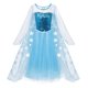 thumbnail image 2 of Disney Princess Dress for Girl Kid Cosplay Frozen1/2 Elsa Anna Costume Carnival Christmas Birthday Party Clothes6T (130) Gao Jinjia LED, 2 of 2