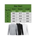 thumbnail image 4 of Luxtrada Adult Fleece Crewneck Sweatshirt for women men (White,L), 4 of 7