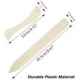 thumbnail image 3 of Set of 20 Bookbinding Tools, DaKuan Bone Folder Creaser Waxed Linen Thread Wood Handle Awl Large-eye Needles Binder Clips for Handmade DIY Bookbinding Crafts and Sewing Supplies, 3 of 9