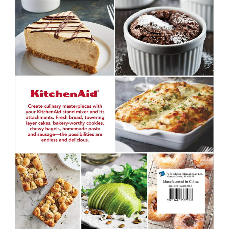 Kitchenaid Stand Mixer Cookbook : Delicious Recipes for the Stand Mixer and  Its Attachments (Paperback) 