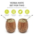 thumbnail image 3 of Set de mate BALIBETOV de acero inoxidable de 235 ml con 2 bombillas, 3 of 6
