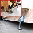 thumbnail image 4 of Set of 4 Adjustable Furniture Leveling Legs for Tables, Shelves, Cabinets, Workbench with Locking Nuts, 4 of 5