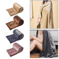 thumbnail image 3 of Mistaha Flannel Usb Electric Blanket Heated Shawl Throw 55x31 Inch 3 Gears Multipurpose Warm Pink, 3 of 5