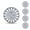 WJ-5019-B, variant on (4-Pack) 14" Universal Wheel Rims Cover Hubcaps Snap-On ABS Hub Caps for Car,Truck,SUV（14-inch，Matte Black）