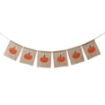 thumbnail image 2 of Calabaza rústica impresa Acción de gracias Decoración Accesorios para fotografía Yotijar Pumpkin Bunting Banner, 2 of 9