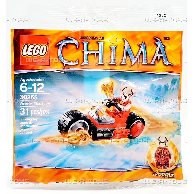 Legends of Chima Worriz' Fire Bike Mini Set LEGO 30265 [Bagged