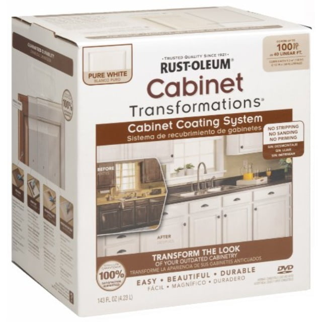 Rust Oleum 263232 Cabinet Transformations Small Kit Pure White