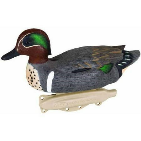 Flambeau Green Wing Teal Decoys, 6pk (Best Swimming Duck Decoy)