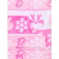 thumbnail image 3 of Barbie Toddler Girl Super Soft Snugit Hoodie, Sizes 12 Months-5T, 3 of 3