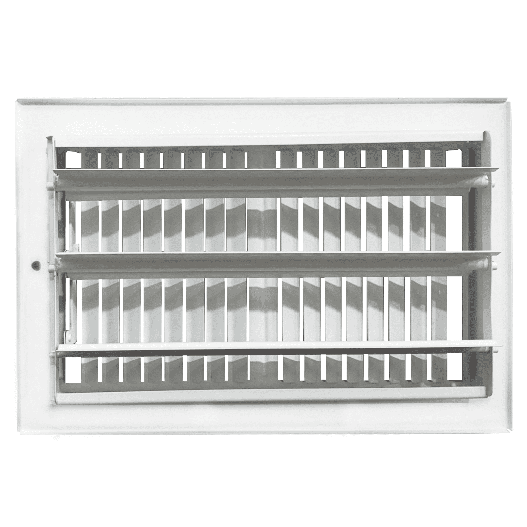 Sierra Grates 6” x 12” 2 Way Wall and Ceiling Register in Glacier White Finish, Rectangle Sidewall and Ceiling vent cover 6 inch X 12 inch