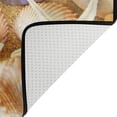 thumbnail image 5 of SKYSONIC 72x48in Seashells Sea Starfishes Area Rug, Non-Slip Floor Carpet for Indoor Living Dining Room and Bedroom Area, 5 of 7