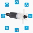 thumbnail image 4 of Ceramics Filter Replacement Impeller Small Mute Removable Aquarium Canister Maintenance Tool for Pond Pump, 4 of 5