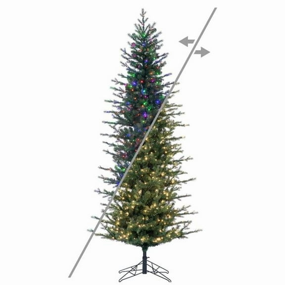 Vickerman G193493LEDCC 12 ft. x 54 in. Moutauk Pencil 3 mm 2100CC Christmas Tree