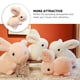 thumbnail image 3 of FELTECHELECTR Precioso conejo de peluche de dibujos animados, adorable conejito de peluche para decoración del hogar., 3 of 6