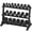 410 lb Set (5-35 lb) & Rack, variant on HANDBODE 3-Tier Dumbbell Rack with 1200 lb Large Capacity, Holds 5-125 lb Dumbbells, Heavy Duty Weight Storage Stand for Home Gym