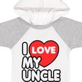 thumbnail image 4 of Inktastic I Love My Uncle Boys or Girls Baby Bodysuit, 4 of 5