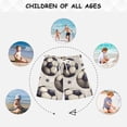 thumbnail image 6 of Retro Style Football with Stars Swim Trunks Board Shorts Beach Pants Bathing Bottoms L, 6 of 8