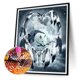 thumbnail image 2 of Cuadros Decorativos 5D DIY Diamond Painting Kits Full Round Drill Wolf Dream Catcher Mosaico (V3102) Likrtyny embutido en tela, 2 of 8