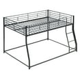thumbnail image 5 of Triple Tree Adult Metal Full XL-over-Queen Standard Bunk Bed with Ladder Black, 5 of 8