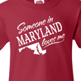 thumbnail image 4 of Inktastic Someone in Maryland Loves Me Youth T-Shirt, 4 of 5