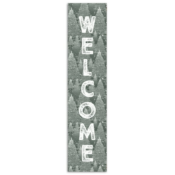 Creative Products Welcome Sage Forest 10.5 x 47 Porch Leaner