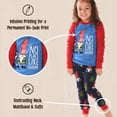 thumbnail image 2 of LazyOne Warm Long-Sleeve PJ Sets for Girls and Boys, Funny Kids' Pajama Sets, Cozy, Comfy, No Place Like Home, Lawn, Garden (Gnome, 2T), 2 of 6