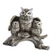 thumbnail image 1 of Figuras de búho, estatua de búho, adornos creativos, estatua de animal para sala de estar y oficina. Gris, 1 of 7