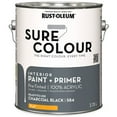 thumbnail image 4 of Rust-Oleum Sure Colour™ Paint + Primer, Interior Flat, Charcoal Black 3.78 L, 4 of 6